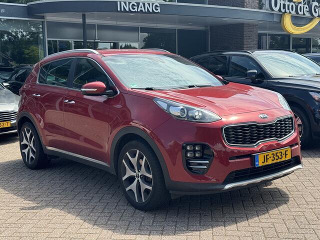 KIA SPORTAGE 1.6 T-GDI GT-Line First Edition / Trekhaak / Leder / Camera / 19'' / Getint glas / Navigatie / DAB / Cruise Control
