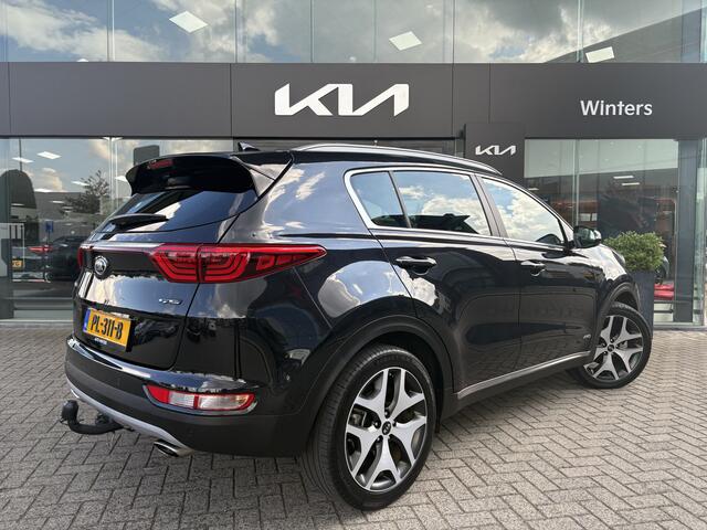 KIA SPORTAGE 1.6 T-GDI 4WD GT-PlusLine Automaat | Trekhaak | JBL | Panoramadak | Stoelkoeling | Tot 10jr. Kia garantie