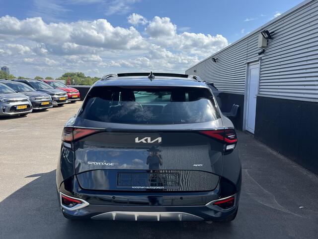 KIA SPORTAGE 1.6 T-GDi Hybrid GT-PlusLine Schuif- /kanteldak, Stoelkoeling, Stoel- & Stuurwiel verwarmd, Apple CarPlay/Android Auto, keyless, achteruitrij camera, adaptieve cruise control, elektr. verstelbare zetel, keyless