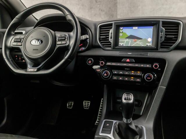 KIA SPORTAGE 1.6 T-GDI GT-Line First Edition 177Pk (NAVIGATIE, CLIMATE, CAMERA, LEDER, GETINT GLAS, SPORTSTOELEN, KEYLESS, TREKHAAK, DAB+, NIEUWSTAAT)