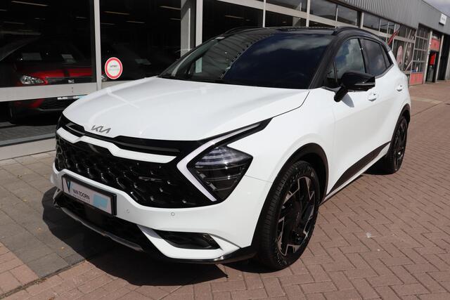 KIA SPORTAGE 1.6 T-GDi Hybrid GT-Line Automaat. Navigatie, rondom camera, stoel ventilatie. 19 "lm velgen