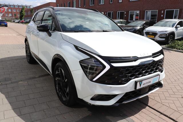 KIA SPORTAGE 1.6 T-GDi Hybrid GT-Line Automaat. Navigatie, rondom camera, stoel ventilatie. 19 "lm velgen