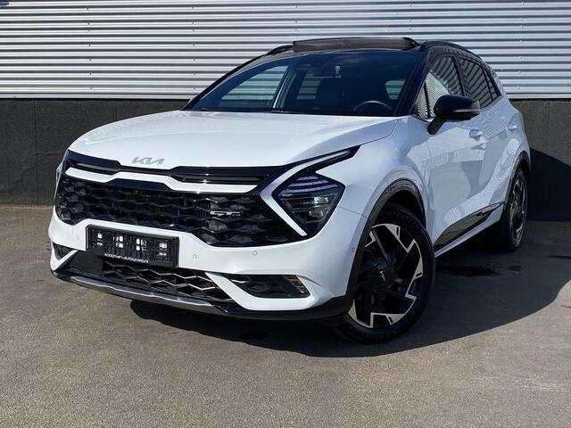 KIA SPORTAGE 1.6 T-GDi Plug-in Hybrid AWD GT-PlusLine stoel ventilatie/verwarming + Stuurwiel verwarmd, 360" camera, Schuif/kanteldak, Apple CarPlay/Android Auto, dodehoek detectie, achterbank verwarmd, cruise control, BTW-auto