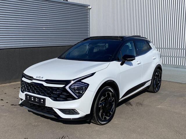 KIA SPORTAGE 1.6 T-GDi Plug-in Hybrid AWD GT-PlusLine stoel ventilatie/verwarming + Stuurwiel verwarmd, 360" camera, Schuif/kanteldak, Apple CarPlay/Android Auto, dodehoek detectie, achterbank verwarmd, cruise control, BTW-auto