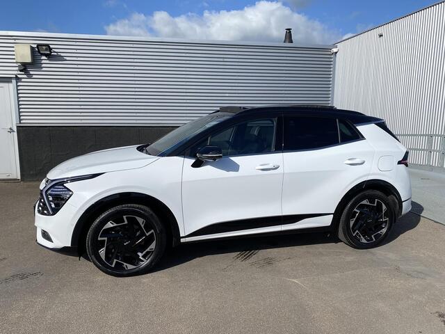 KIA SPORTAGE 1.6 T-GDi Plug-in Hybrid AWD GT-PlusLine stoel ventilatie/verwarming + Stuurwiel verwarmd, 360" camera, Schuif/kanteldak, Apple CarPlay/Android Auto, dodehoek detectie, achterbank verwarmd, cruise control, BTW-auto