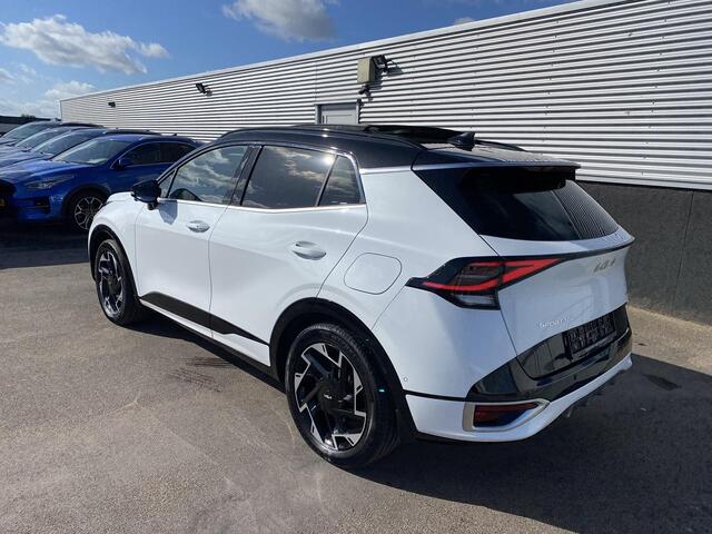 KIA SPORTAGE 1.6 T-GDi Plug-in Hybrid AWD GT-PlusLine stoel ventilatie/verwarming + Stuurwiel verwarmd, 360" camera, Schuif/kanteldak, Apple CarPlay/Android Auto, dodehoek detectie, achterbank verwarmd, cruise control, BTW-auto