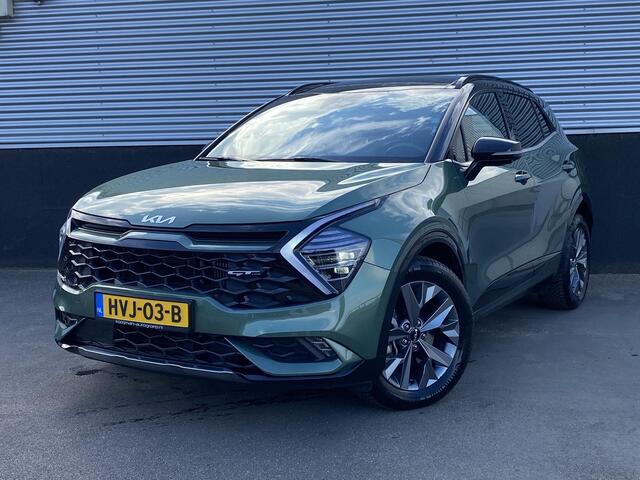 KIA SPORTAGE 1.6 T-GDi Hybrid GT-PlusLine Stoelkoeling, Seat memory, 360" Camera, Navigatie, Apple CarPlay/Android Auto, Stoelverwarming- & stuurwiel verwarmd!, Dodehoek, Seat memory, bomvol luxe!