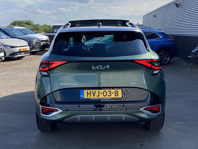 KIA SPORTAGE 1.6 T-GDi Hybrid GT-PlusLine Stoelkoeling, Seat memory, 360" Camera, Navigatie, Apple CarPlay/Android Auto, Stoelverwarming- & stuurwiel verwarmd!, Dodehoek, Seat memory, bomvol luxe!