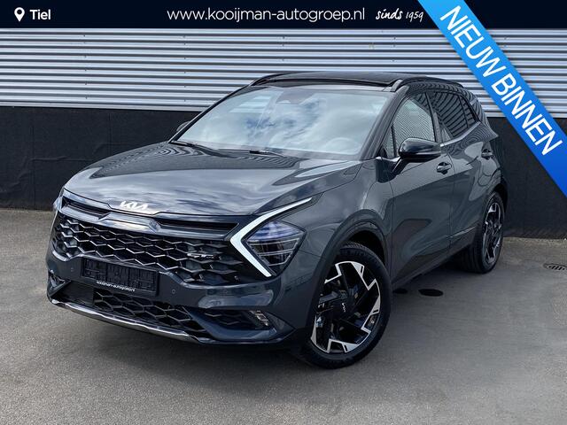 KIA SPORTAGE 1.6 T-GDi Plug-in Hybrid AWD GT-Line NIEUW GEREGISTREERD VOORDEEL! Elektrisch schuif-/kanteldak, Stoel- & Stuurwiel verwarmd, Dodehoekdetectie,