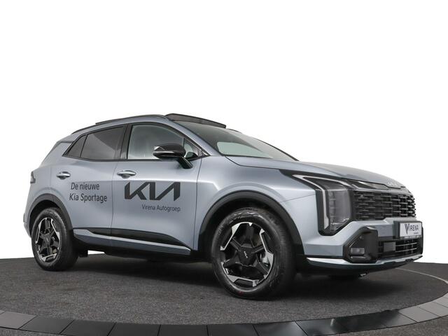 KIA SPORTAGE 1.6 T-GDi Hybrid GT-Line - Stoel/stuur verwarming - Schuif/kanteldak - LED verlichting - Head up Display - Keyless entry/start - 18'' lichtmetalen velgen - Fabrieksgarantie tot 09-2032