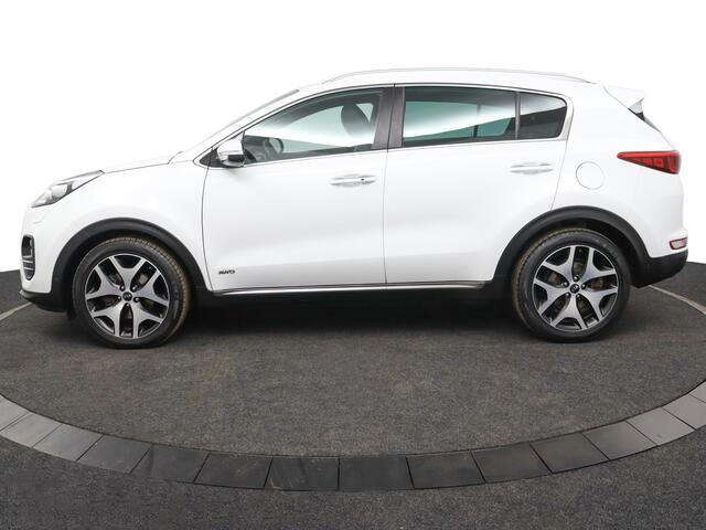 KIA SPORTAGE 1.6 T-GDI 4WD GT-PlusLine - Airco - Cruise Control - Climate Control - Dodehoek Detectie - Lederen Bekleding - Navigatie - Stoel/Stuur Verwarming - 12 Maanden BOVAG Garantie