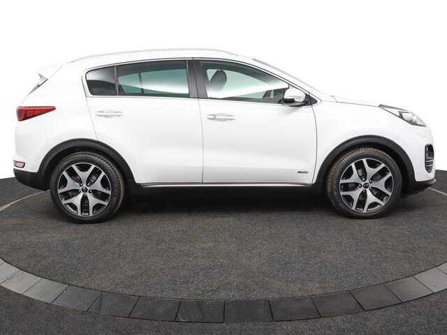 KIA SPORTAGE 1.6 T-GDI 4WD GT-PlusLine - Airco - Cruise Control - Climate Control - Dodehoek Detectie - Lederen Bekleding - Navigatie - Stoel/Stuur Verwarming - 12 Maanden BOVAG Garantie