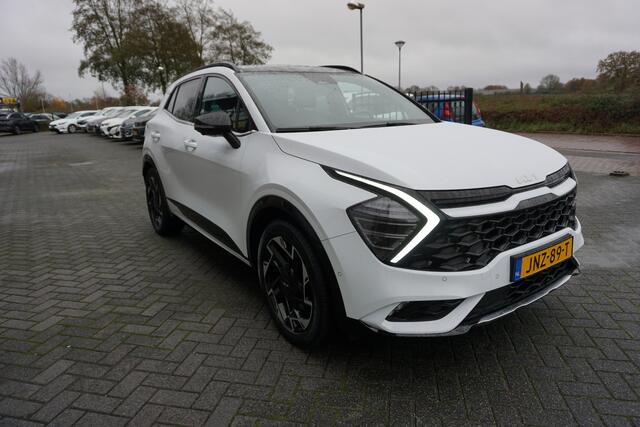 KIA SPORTAGE 1.6 T-GDI PLUG IN HYBRID AWD GT-LINE KEURIGE NETTE STAAT PANORAMADAK STOELKOELING+VERWARMING 360CAMERA STUURVERWARMING 19INCH FULL LED LEDER/ALCANTARA ANDROID/APPLECARPLAY NAVI ELECTR.STOELEN+MEMORY ADAPTIEVE CRUISE ENZ...