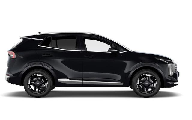 KIA SPORTAGE 1.6 T-GDi Hybrid DynamicLine - Direct uit voorraad leverbaar - PEARL BLACK