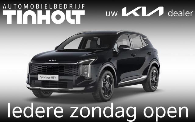 KIA SPORTAGE 1.6 T-GDi Hybrid DynamicPlusLine - Direct uit voorraad leverbaar - PEARL BLACK