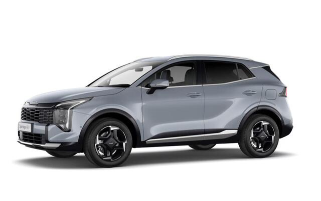 KIA SPORTAGE 1.6 T-GDi Hybrid DynamicPlusLine - Direct uit voorraad leverbaar - LUNAR SILVER