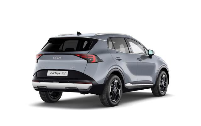 KIA SPORTAGE 1.6 T-GDi Hybrid DynamicPlusLine - Direct uit voorraad leverbaar - LUNAR SILVER