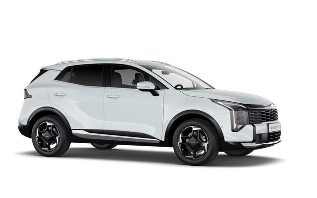 KIA SPORTAGE 1.6 T-GDi Hybrid DynamicLine - Direct uit voorraad leverbaar - CASA WHITE