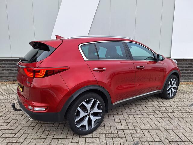 KIA SPORTAGE 1.6 T-GDI GT-Line First Edition | Trekhaak 1900kg trekgewicht | Navi | Cruise | Leder |