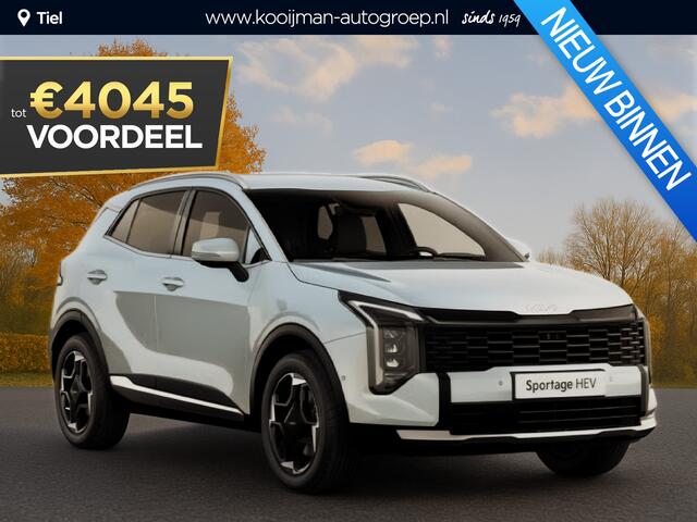 KIA SPORTAGE 1.6 T-GDi Hybrid DynamicLine Nu ¤4.045,- voordeel! Nu tijdelijk extra scherp geprijsd!