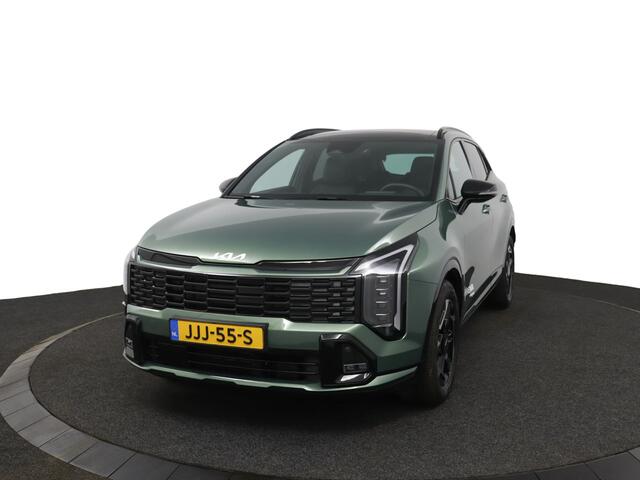 KIA SPORTAGE 1.6 T-GDi Hybrid GT-Line Apple Carplay/Android Auto - Cruise Control - Dodehoekdetectie - Schuif-/Kanteldak - Navigatie - Stuur/Stoelverwarming - Fabrieksgarantie tot 10-2032