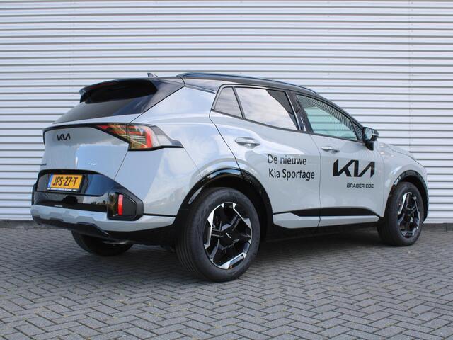 KIA SPORTAGE 1.6 T-GDi Hybrid GT-PlusLine | Stuur-/stoelverwarming + ventilatie | Camera rondom | Schuifdak | Leer | HUD | Elek. stoelverstelling + achterklep |