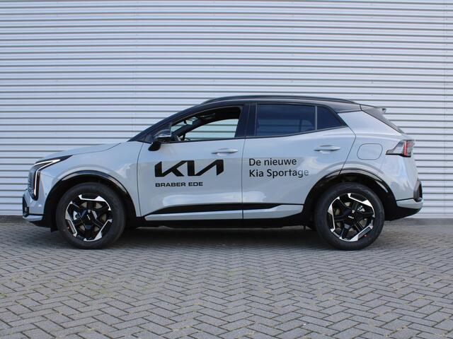 KIA SPORTAGE 1.6 T-GDi Hybrid GT-PlusLine | Stuur-/stoelverwarming + ventilatie | Camera rondom | Schuifdak | Leer | HUD | Elek. stoelverstelling + achterklep |