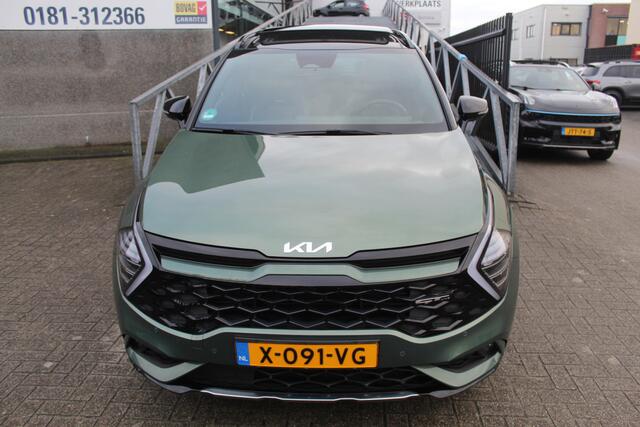 KIA SPORTAGE 1.6 T-GDi Hybrid GT-PlusLine 10 jaar garantie/Orig. NL/Dealeronderhouden/Panoramadak/Harman Kardon/360 Camera/Stoelventilatie/Best. stoel met geheugen/Adaptive cruise control/Keyless/Apple carplay/Stoel en stuurverwarming/Navigatie/Draadloos laden/Lane a