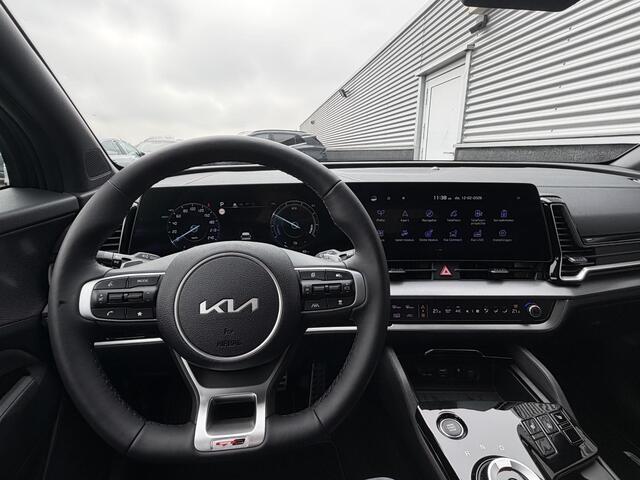 KIA SPORTAGE 1.6 T-GDi Plug-in Hybrid AWD GT-Line NIEUW GEREGISTREERD, Schuif-/kanteldak, stoel- & stuurverwarming, navigatie Apple CarPlay/Android Auto, dodehoek detectie