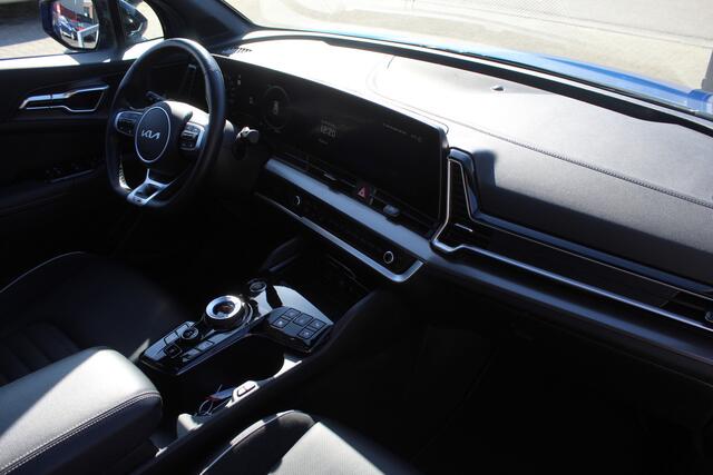 KIA SPORTAGE 1.6 T-GDi Hybrid AWD GT-PlusLine 10 jaar garantie! Dealeronderhouden! Panoramadak/360 Camera/Sfeerverlichting/Best. stoel met geheugen/Adaptive cruise control/Keyless/Apple carplay/Stoel en stuurverwarming/Navigatie/Draadloze tel. lader/Lane assist