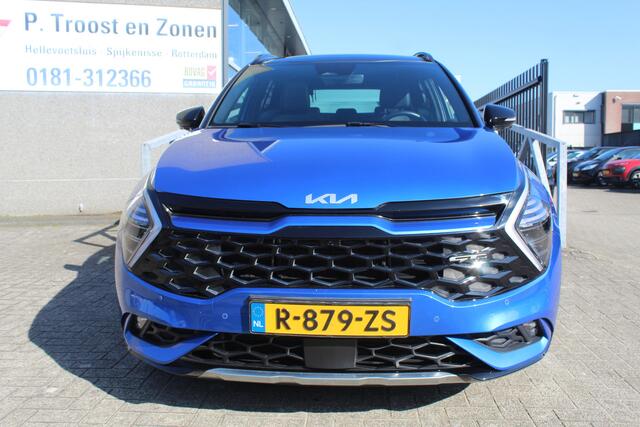 KIA SPORTAGE 1.6 T-GDi Hybrid AWD GT-PlusLine 10 jaar garantie! Dealeronderhouden! Panoramadak/360 Camera/Sfeerverlichting/Best. stoel met geheugen/Adaptive cruise control/Keyless/Apple carplay/Stoel en stuurverwarming/Navigatie/Draadloze tel. lader/Lane assist