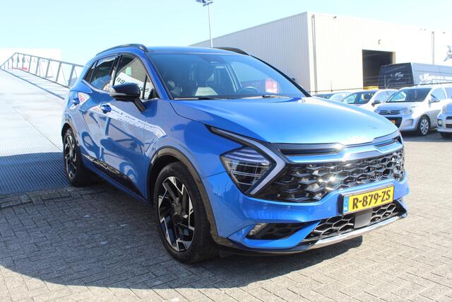 KIA SPORTAGE 1.6 T-GDi Hybrid AWD GT-PlusLine 10 jaar garantie! Dealeronderhouden! Panoramadak/360 Camera/Sfeerverlichting/Best. stoel met geheugen/Adaptive cruise control/Keyless/Apple carplay/Stoel en stuurverwarming/Navigatie/Draadloze tel. lader/Lane assist