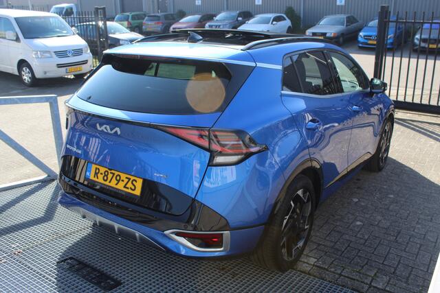KIA SPORTAGE 1.6 T-GDi Hybrid AWD GT-PlusLine 10 jaar garantie! Dealeronderhouden! Panoramadak/360 Camera/Sfeerverlichting/Best. stoel met geheugen/Adaptive cruise control/Keyless/Apple carplay/Stoel en stuurverwarming/Navigatie/Draadloze tel. lader/Lane assist