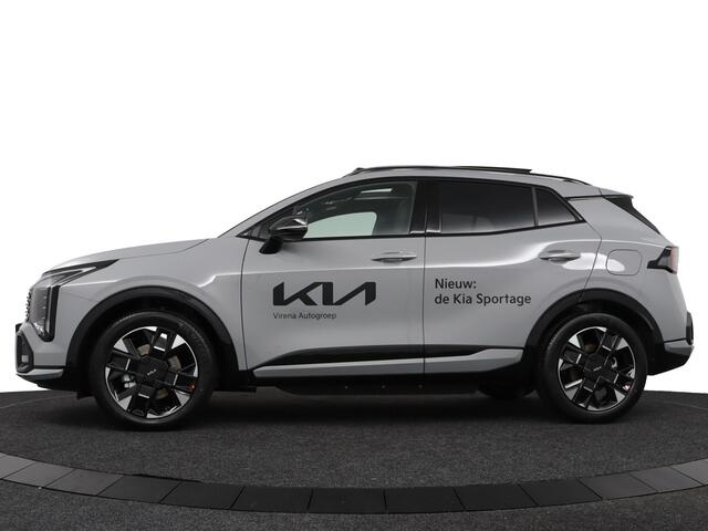 KIA SPORTAGE 1.6 T-GDi Hybrid GT-Line -Inruilpremie - Stoel/stuur verwarming - Schuif/kanteldak - LED verlichting - Head up Display - Keyless entry/start - 18'' lichtmetalen velgen - Fabrieksgarantie tot 2033