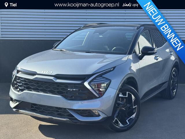 KIA SPORTAGE 1.6 T-GDi Plug-in Hybrid AWD GT-Line Nieuw geregistreerd! Schuif-/kanteldak, stoel- & stuurverwarming, navigatie Apple CarPlay/Android Auto, zeer sportief en super luxe!