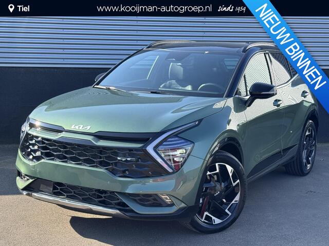 KIA SPORTAGE 1.6 T-GDi Plug-in Hybrid AWD GT-Line Nieuw geregistreerde auto! Schuif-/kanteldak, stoel-& stuurverwarming, parkeersensoren, zeer luxe en sportief! Apple CarPlay/Android Auto