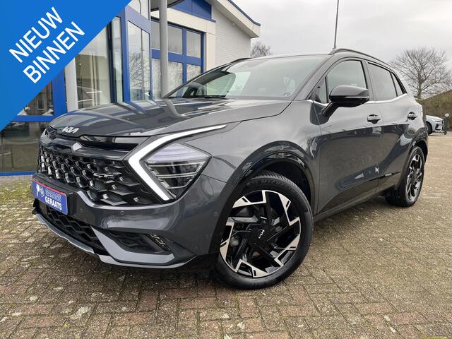 KIA SPORTAGE 1.6 T-GDi Plug-in Hybrid AWD GT-PlusLine | 10 jaar garantie, Dealer onderhouden, Stoelventilatie, 360° camera, Elektr. stoel met geheugen, Dodehoek detectie, Leder, 1350 trekgewicht!