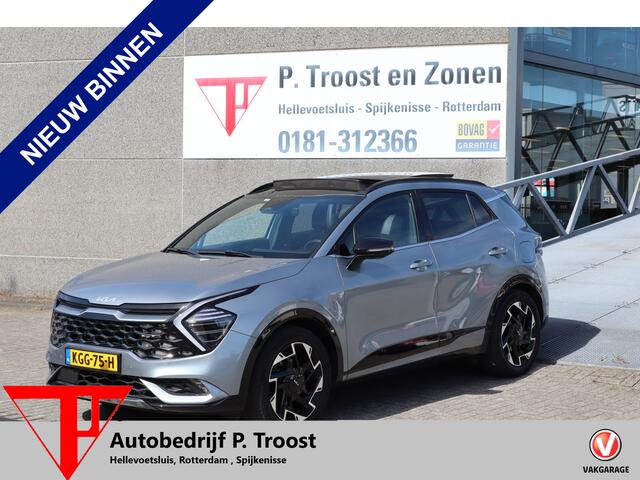 KIA SPORTAGE 1.6 T-GDi Plug-in Hybrid AWD GT-PlusLine Dealeronderhouden! Panoramadak/360 Camera/Harman kardon/Best. stoel met geheugen/Adaptive cruise control/Keyless/Apple carplay/Stoel en stuurverwarming/Stoelventilatie/Navigatie/Draadloze tel. lad