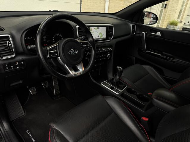 KIA SPORTAGE 1.6 T-GDI 177pk GT-Line Navi Leder Carplay Camera Keyless Stuur en StoelVerwaming DAB Clima 19" Trekhaak JBL Pdc GT