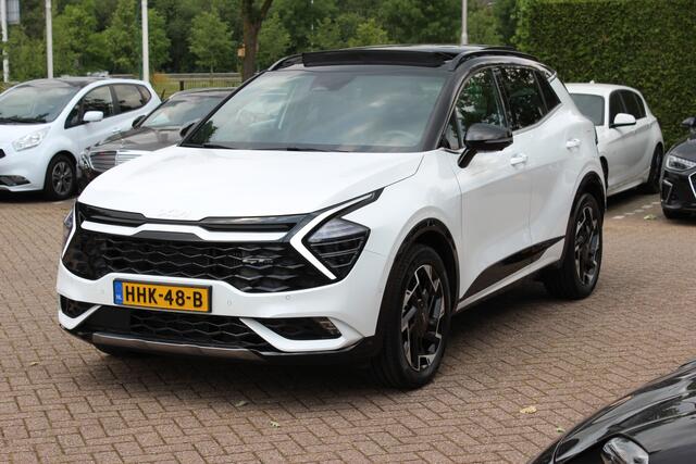 KIA SPORTAGE 1.6 T-GDi Plug-in Hybrid AWD GT-PlusLine / Panoramadak / 360Camera / Leder / Matrix LED / Keyless / 18'' / CarPlay / Harman Kardon / Stoelventilatie / Stoelverwarming 4x / Dodehoek / DAB / ACC