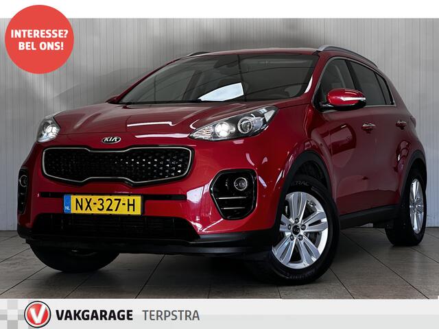KIA SPORTAGE 1.6 GDI DynamicLine/ 17'' LMV/ Camera/ Apple + Android/ Lane-Assist./ Extra getint glas/ PDC/ Clima/ Cruise/ Bluetooth/ DAB+/ Multi. LEDER. Stuur/ Mistl./ LED Dagrijverl.
