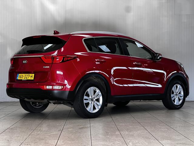 KIA SPORTAGE 1.6 GDI DynamicLine/ 17'' LMV/ Camera/ Apple + Android/ Lane-Assist./ Extra getint glas/ PDC/ Clima/ Cruise/ Bluetooth/ DAB+/ Multi. LEDER. Stuur/ Mistl./ LED Dagrijverl.