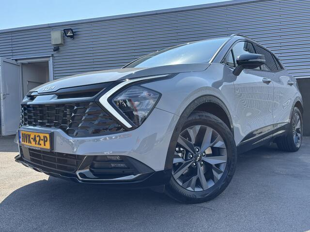 KIA SPORTAGE 1.6 T-GDi Hybrid Dark Edition NL-auto, Nieuw geleverd, BTW-auto, Stoel- & Stuurwiel verwarmd, Parkeersensoren, LMV, LED, Smart Key