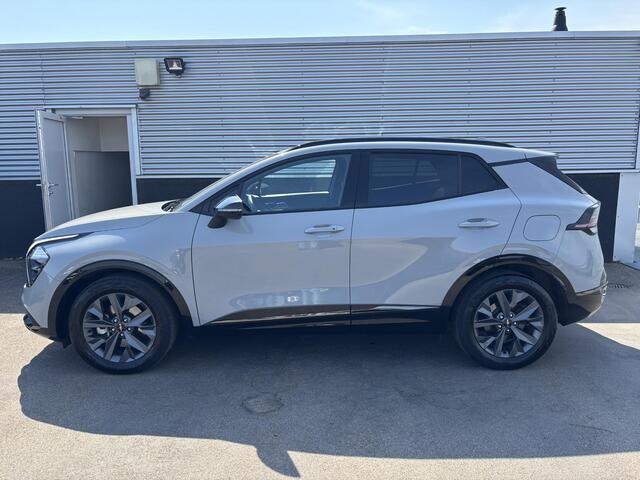 KIA SPORTAGE 1.6 T-GDi Hybrid Dark Edition NL-auto, Nieuw geleverd, BTW-auto, Stoel- & Stuurwiel verwarmd, Parkeersensoren, LMV, LED, Smart Key