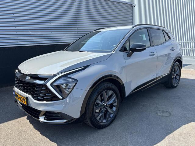 KIA SPORTAGE 1.6 T-GDi Hybrid Dark Edition NL-auto, Nieuw geleverd, BTW-auto, Stoel- & Stuurwiel verwarmd, Parkeersensoren, LMV, LED, Smart Key