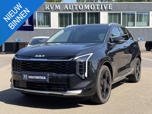 KIA SPORTAGE 1.6 T-GDi Hybrid DynamicLine PHEV NIEUWE AUTO! | 10jr FABR. GARANTIE KIA | ELECTR. ACHTERKLEP | DODEHOEK CENSOR | ELECTR. STOELEN | STOEL en STUURWIELVERWARMING