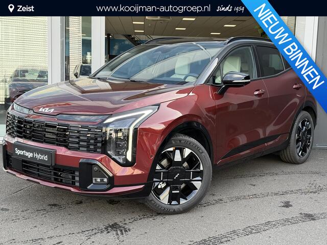 KIA SPORTAGE 1.6 T-GDi Hybrid GT-PlusLine Two-Tone | Rijklaarprijs incl. 4000 euro inruilpremie!! | Direct leverbaar | Dodehoeksensor | Schuif-kanteldak