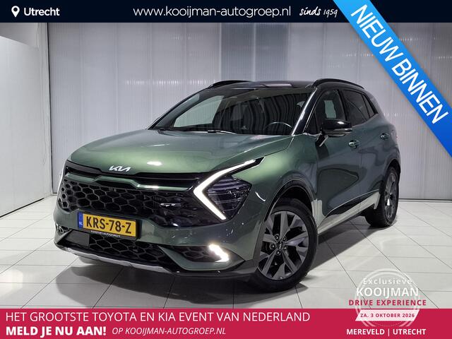 KIA SPORTAGE 1.6 T-GDi Hybrid GT-Line Stoel en Stuur verwarming, Schuif kantel dak, Apple Carplay/Android Auto, Navigatie, Camera.