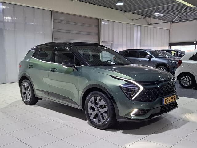 KIA SPORTAGE 1.6 T-GDi Hybrid GT-Line Stoel en Stuur verwarming, Schuif kantel dak, Apple Carplay/Android Auto, Navigatie, Camera.