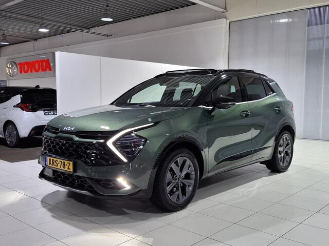 KIA SPORTAGE 1.6 T-GDi Hybrid GT-Line Stoel en Stuur verwarming, Schuif kantel dak, Apple Carplay/Android Auto, Navigatie, Camera.